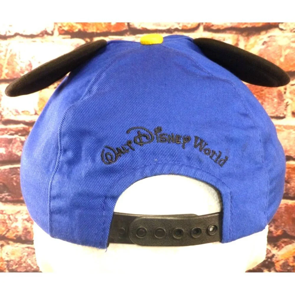 Disney Mickey Mouse Youth Cap‎ W/ 3D Ears & Yellow Brim